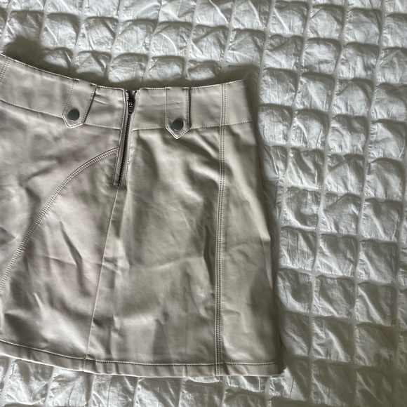 We The Free Runaway Faux Leather Mini Skirt - Picture 4 of 10